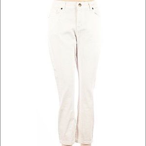 MICHAEL KORS MK cropped jean pants white size 6